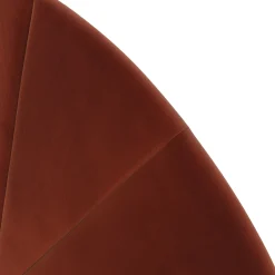 Almelo Full Velvet Headboard - Hale Rust