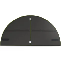 Almelo King Velvet Headboard - Hale Serrano Green