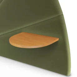Almelo Queen Velvet Headboard - Hale Serrano Green