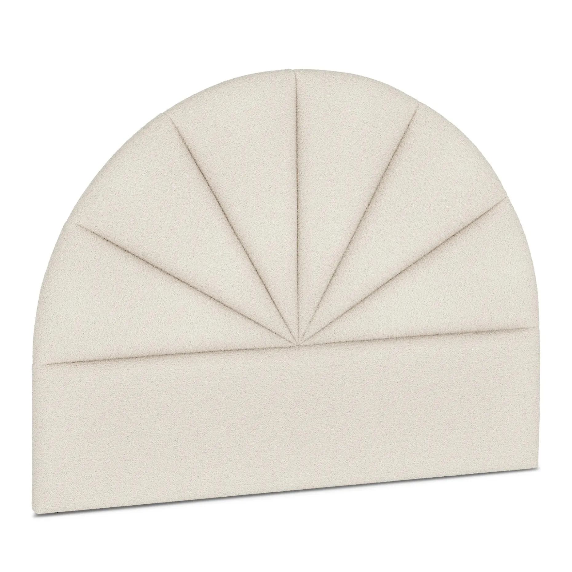 Almelo Twin Headboard - Ivory Wool Bouclé