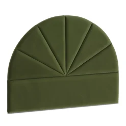 Almelo Twin Velvet Headboard - Hale Serrano Green