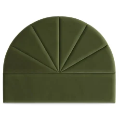Almelo Twin Velvet Headboard - Hale Serrano Green