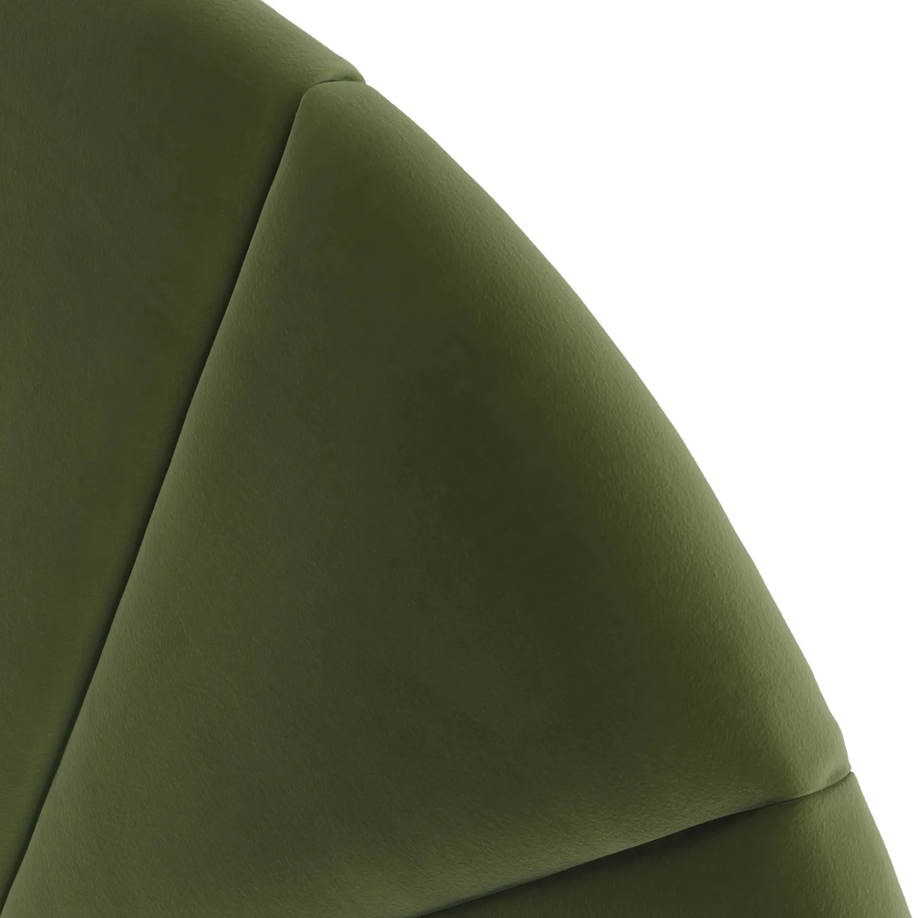Almelo Twin Velvet Headboard - Hale Serrano Green