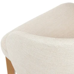 Alta Dining Armchair - Oak and Camellia Ivory