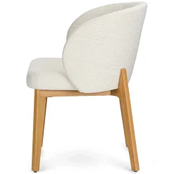 Alta Dining Armchair - Oak and Camellia Ivory
