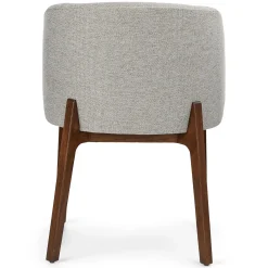 Alta Dining Armchair - Walnut and Camellia Gray