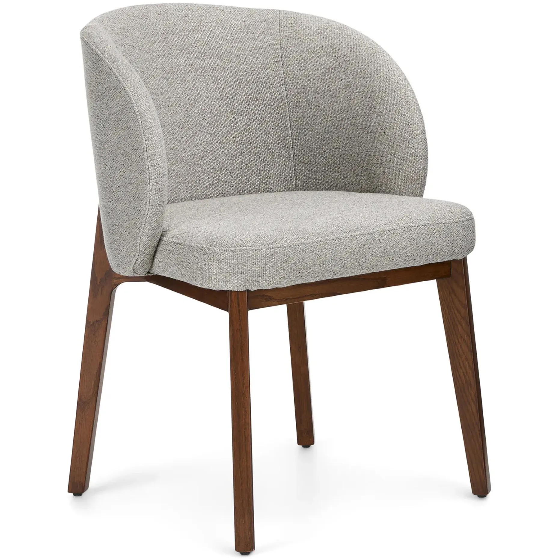 Alta Dining Armchair - Walnut and Camellia Gray