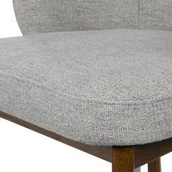 Alta Dining Armchair - Walnut and Camellia Gray