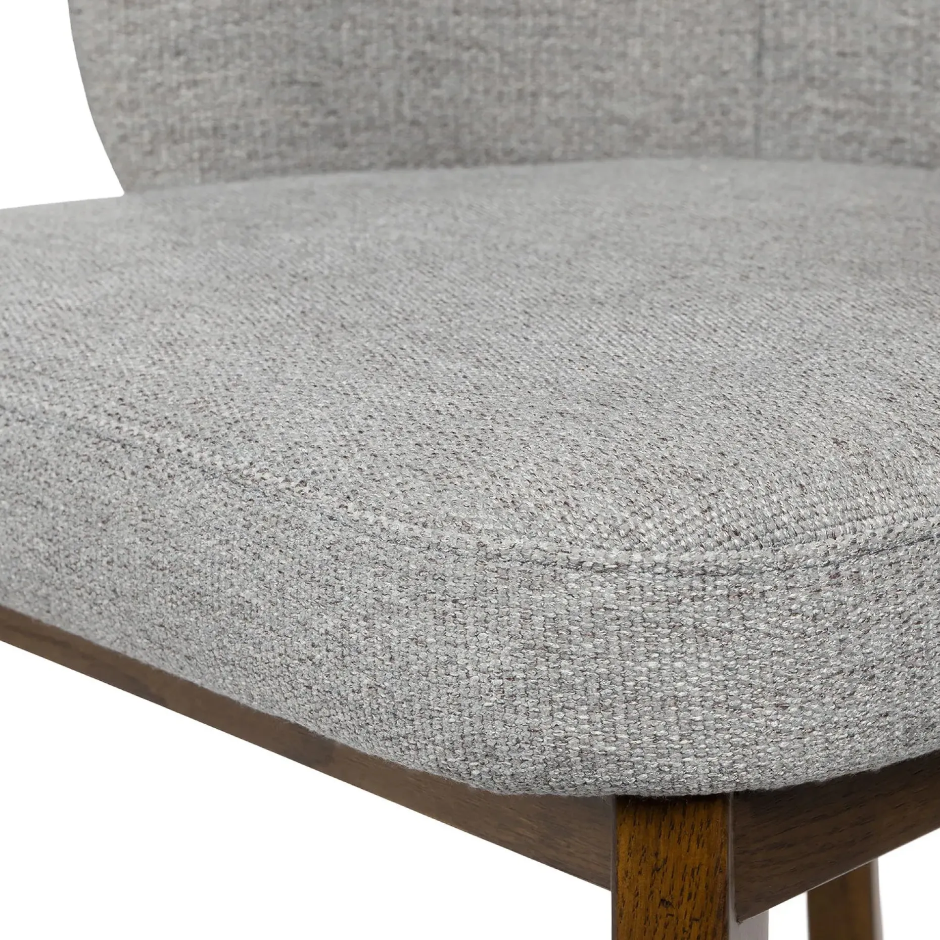 Alta Dining Armchair - Walnut and Camellia Gray