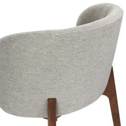 Alta Dining Armchair - Walnut and Camellia Gray