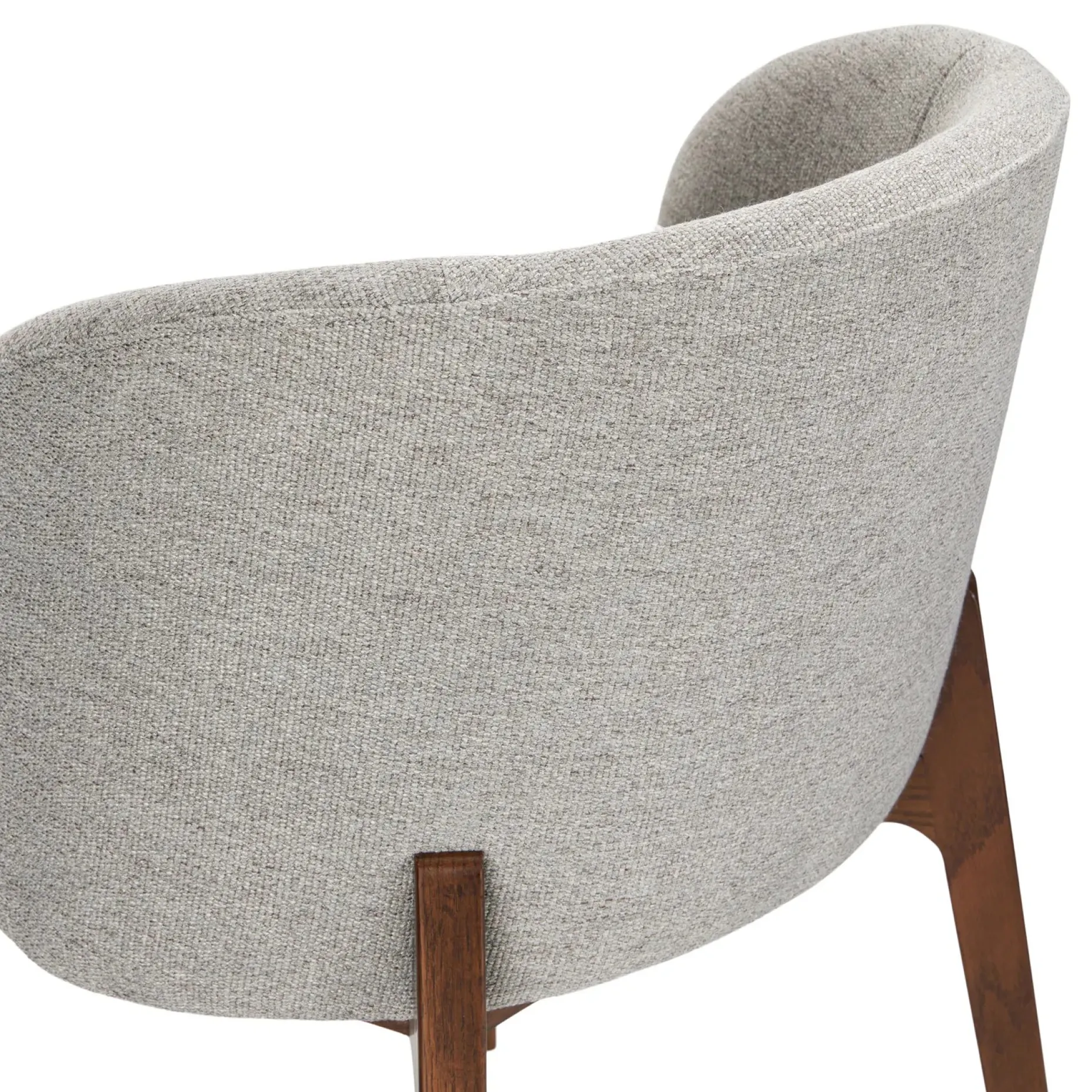 Alta Dining Armchair - Walnut and Camellia Gray