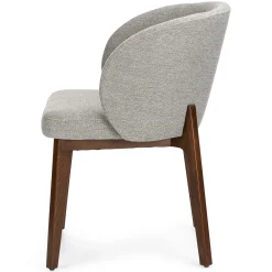 Alta Dining Armchair - Walnut and Camellia Gray
