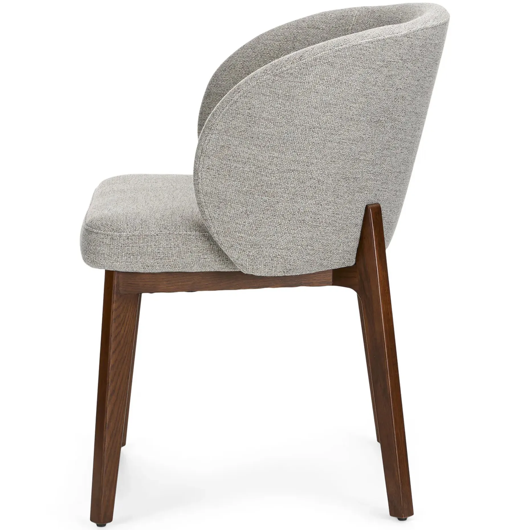 Alta Dining Armchair - Walnut and Camellia Gray