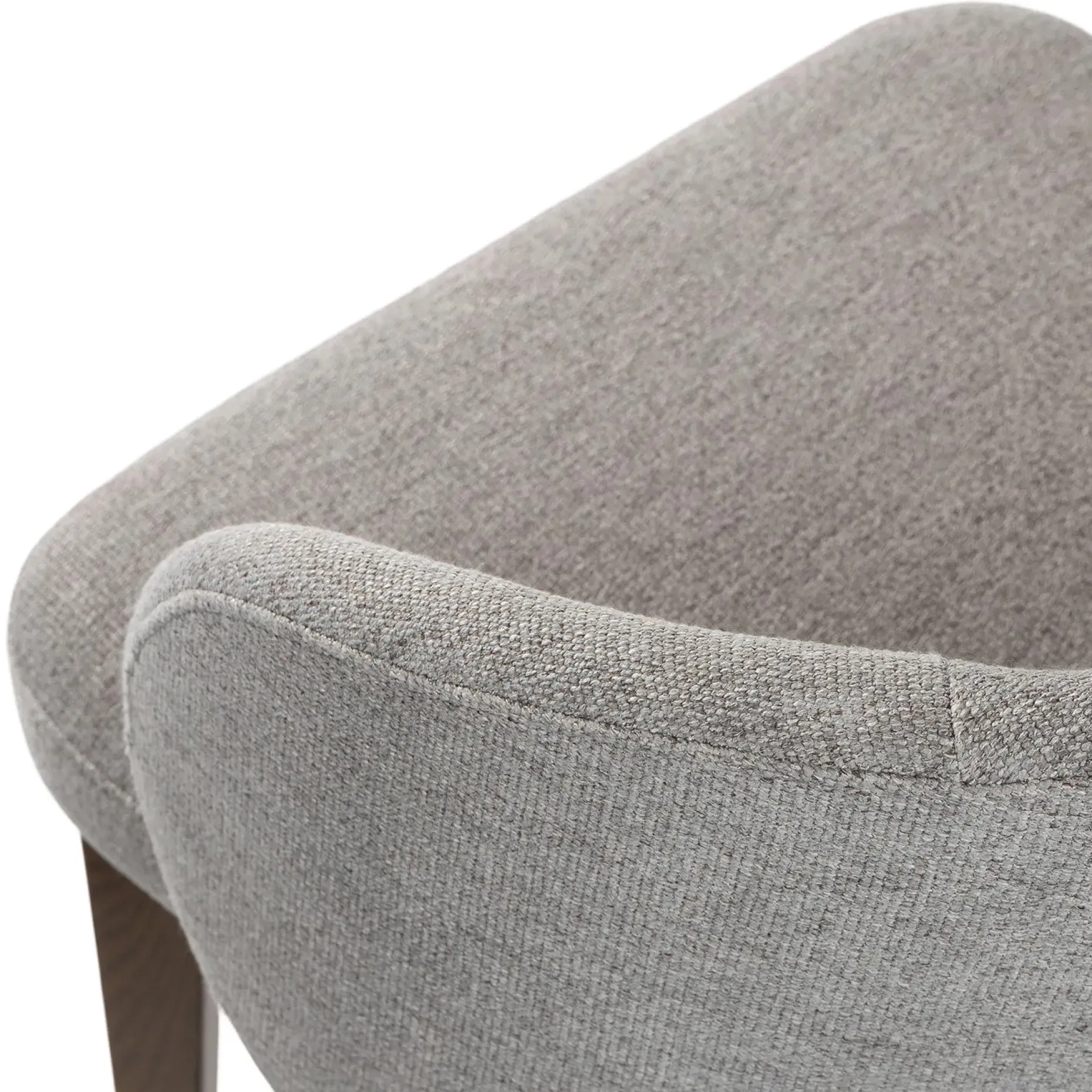 Alta Dining Armchair - Walnut and Camellia Gray