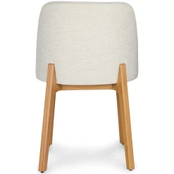 Alta Dining Chair - Oak and Camellia Ivory