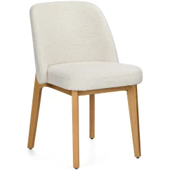 Alta Dining Chair - Oak and Camellia Ivory