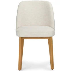Alta Dining Chair - Oak and Camellia Ivory