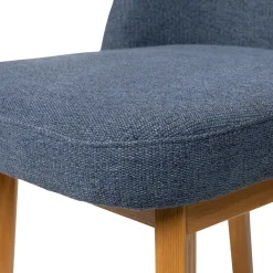 Alta Dining Chair - Oak and Nocturnal Blue