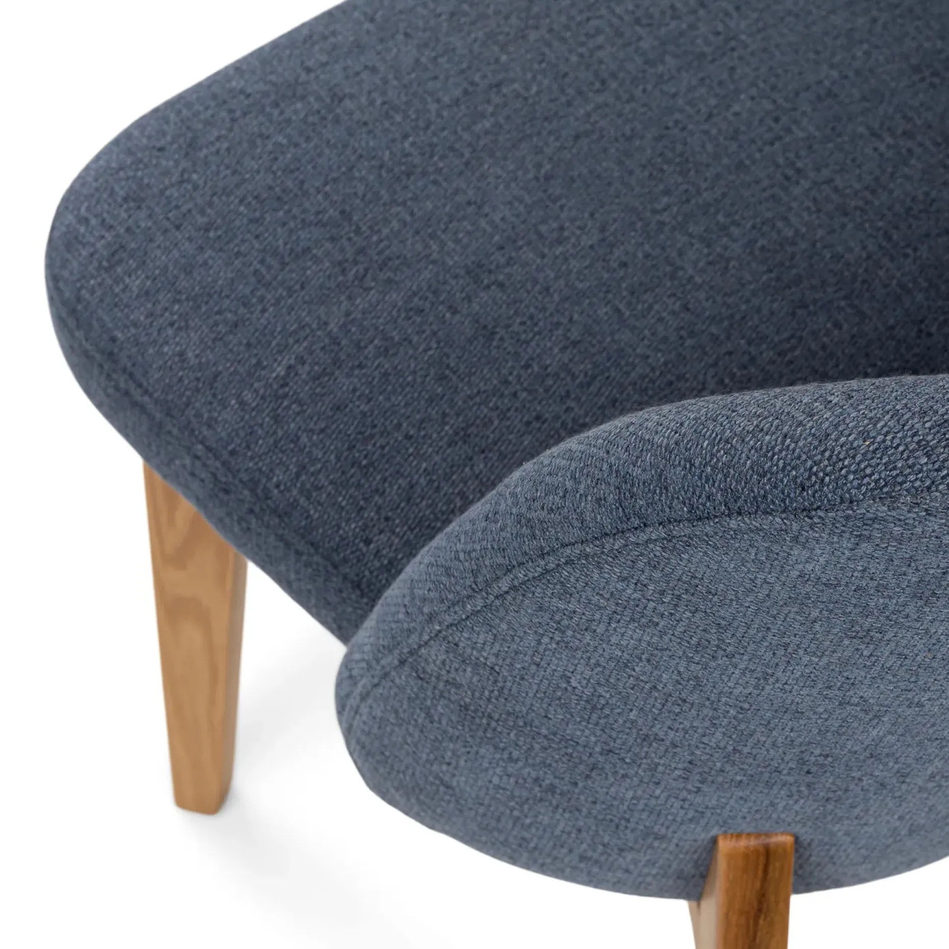 Alta Dining Chair - Oak and Nocturnal Blue