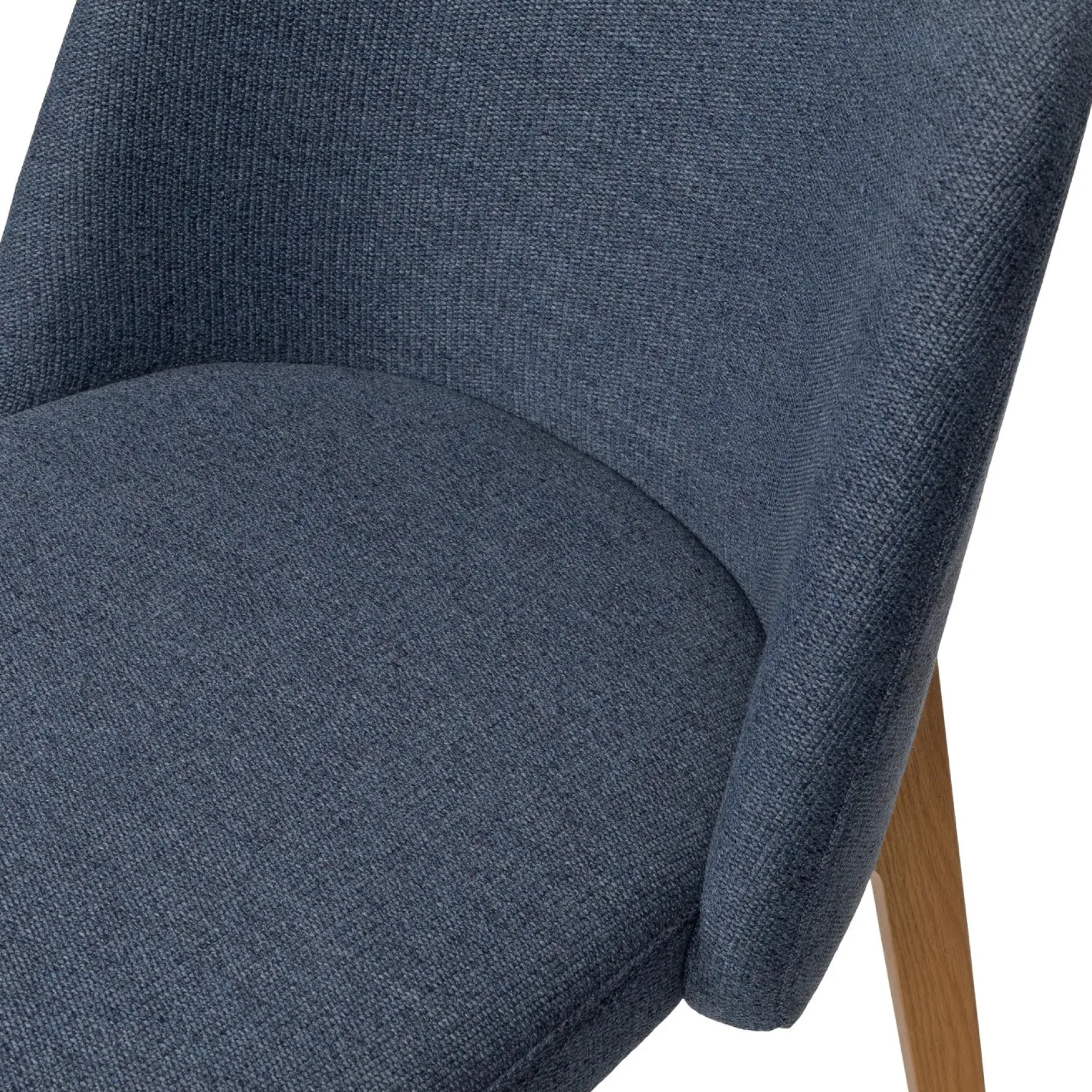 Alta Dining Chair - Oak and Nocturnal Blue