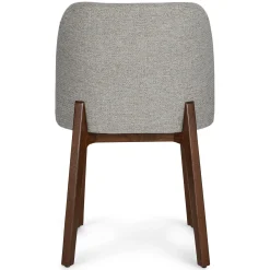 Alta Dining Chair - Walnut and Camellia Gray
