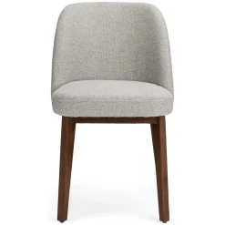 Alta Dining Chair - Walnut and Camellia Gray