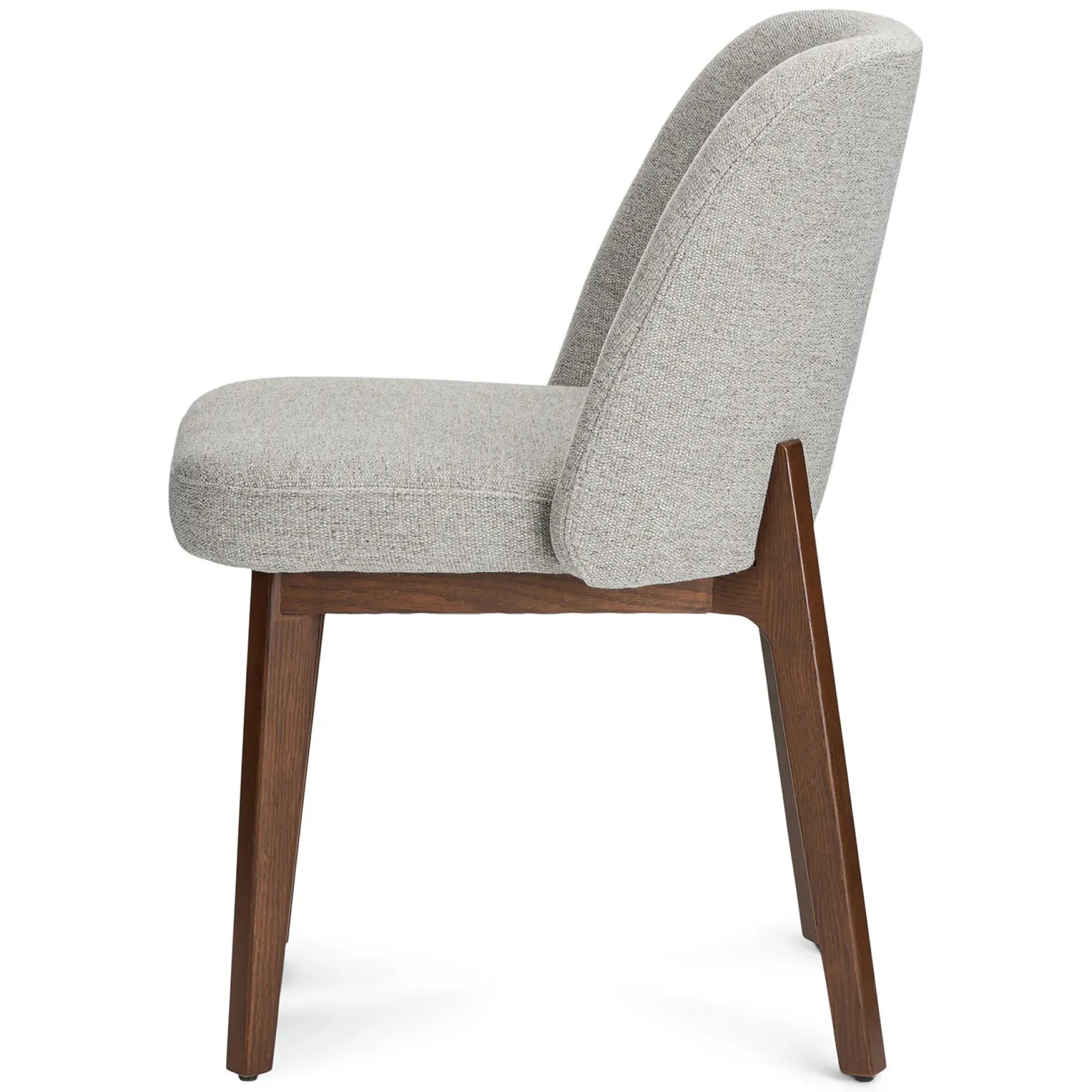 Alta Dining Chair - Walnut and Camellia Gray