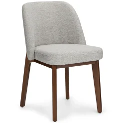 Alta Dining Chair - Walnut and Camellia Gray