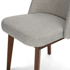 Alta Dining Chair - Walnut and Camellia Gray