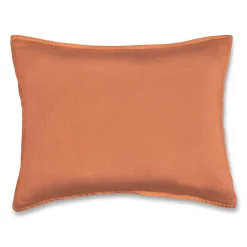 Alto King Linen Sham Set - Clay