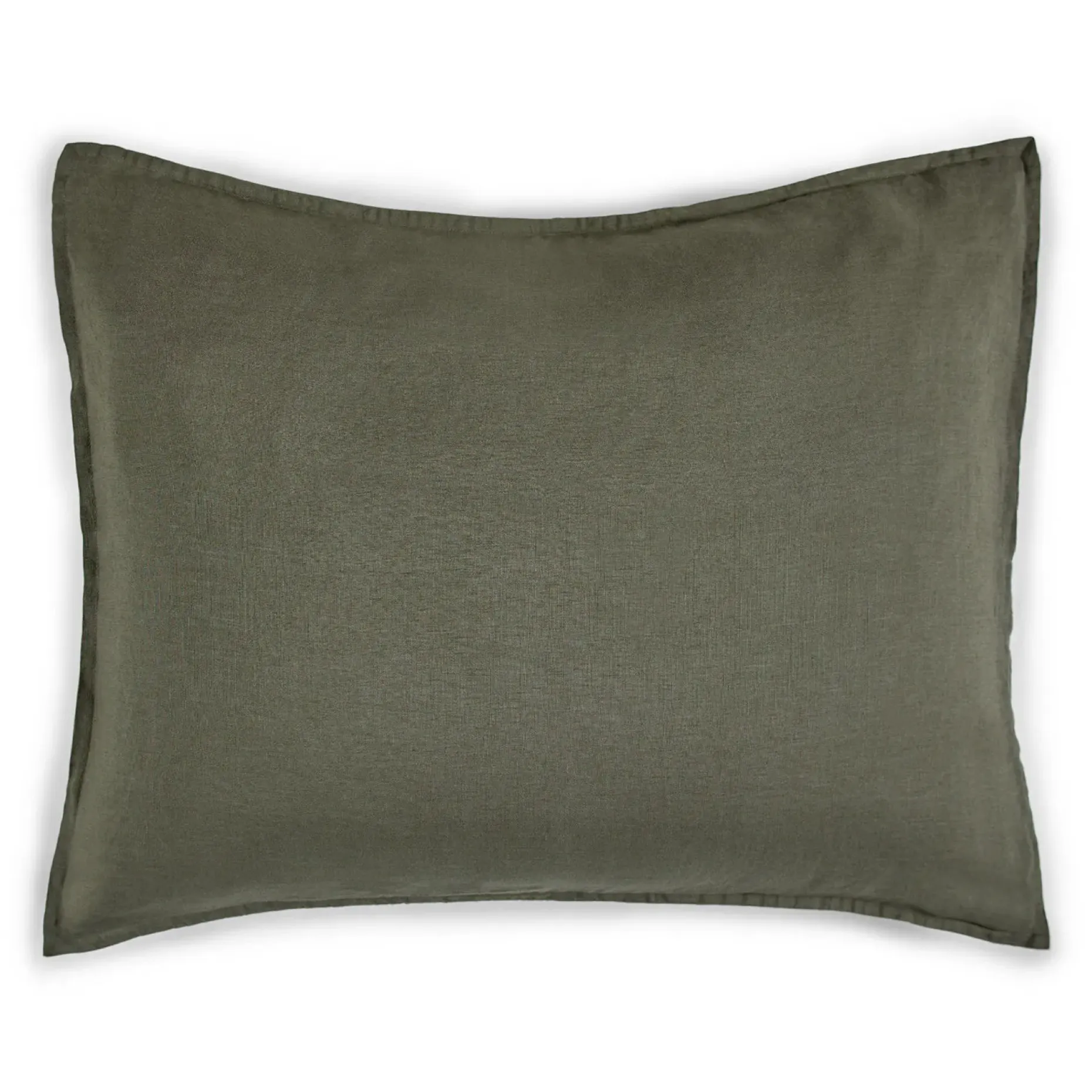 Alto King Linen Sham Set - Green