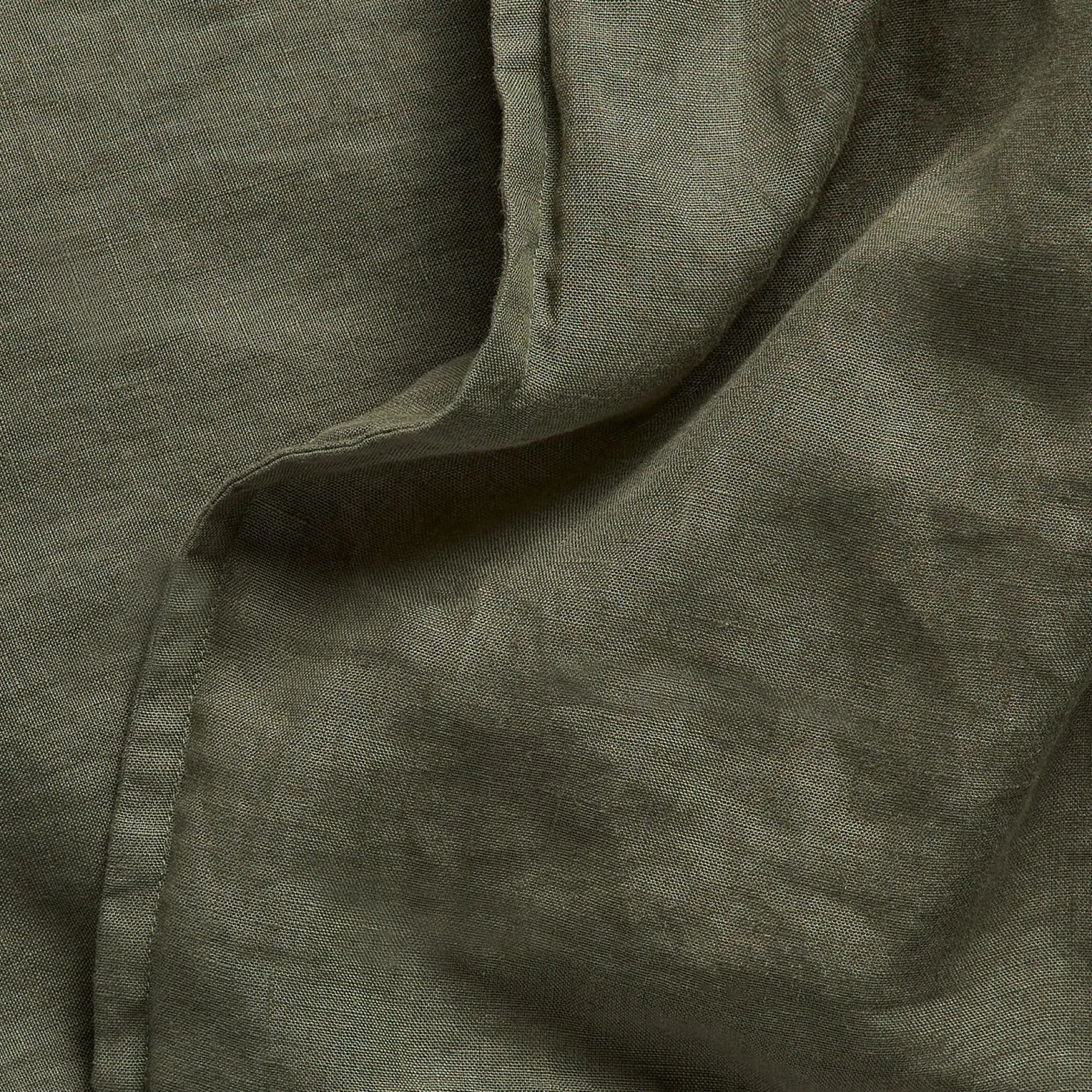 Alto King Linen Sham Set - Green