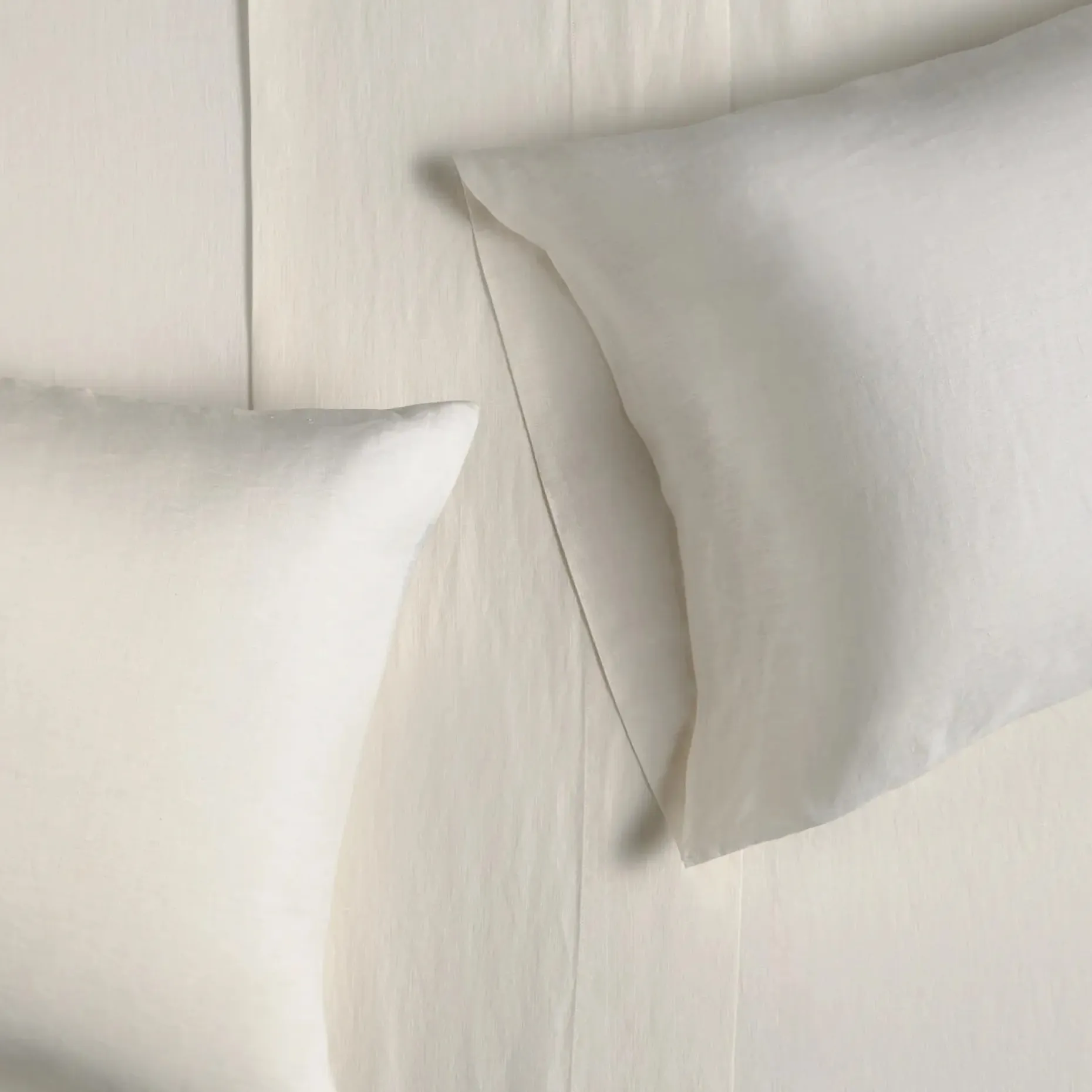 Alto King Linen Sheet Set - Ivory White