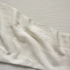 Alto King Linen Sheet Set - Ivory White