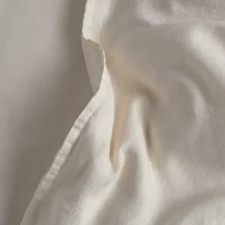 Alto King Linen Sheet Set - Ivory White