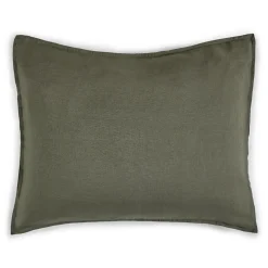 Alto Standard Linen Sham Set - Green