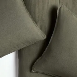 Alto Standard Linen Sham Set - Green