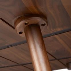 Amoeba 42.5" Coffee Table - Walnut