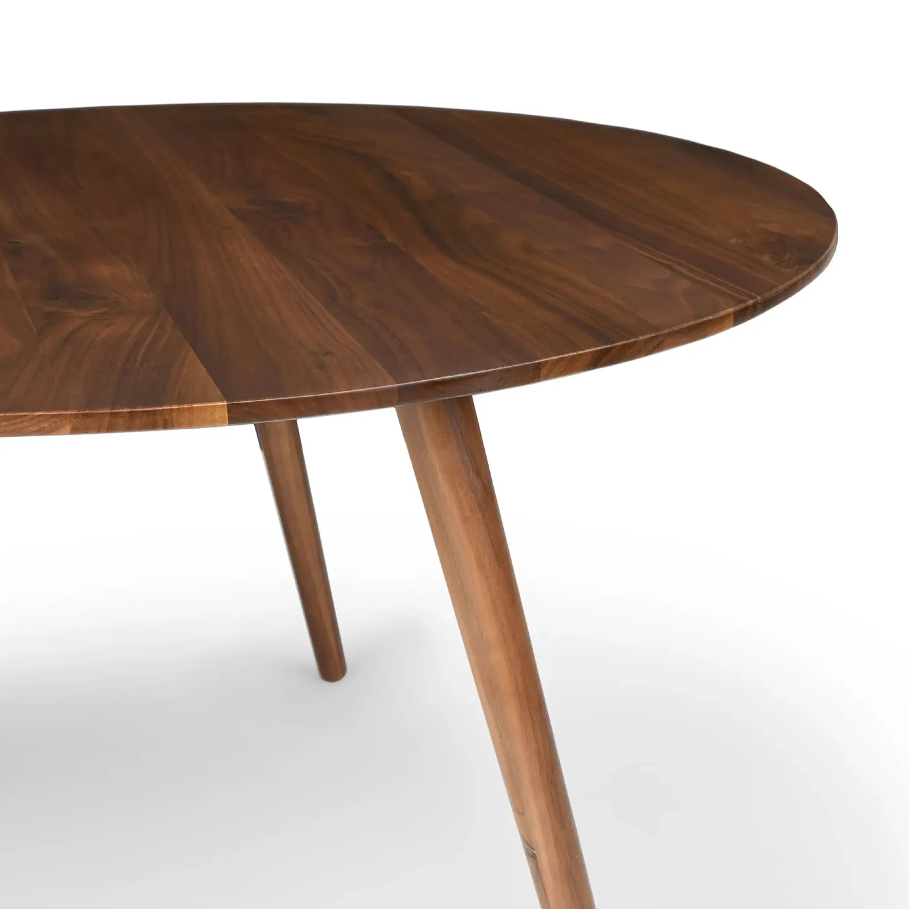 Amoeba 42.5" Coffee Table - Walnut