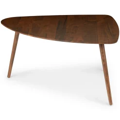 Amoeba 35" Coffee Table - Walnut