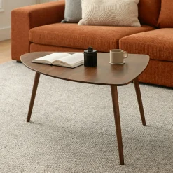 Amoeba 35" Coffee Table - Walnut