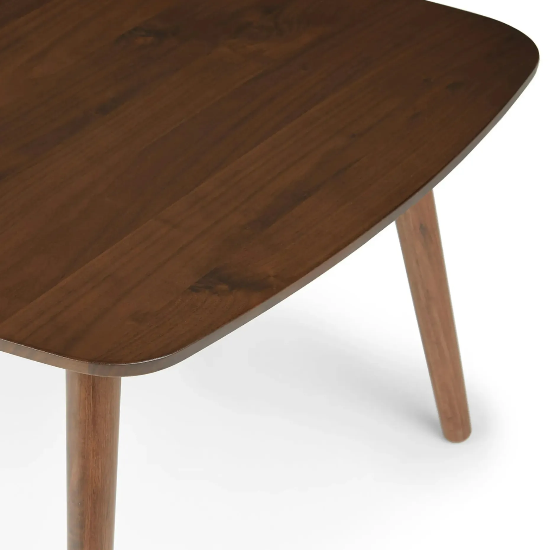 Amoeba 35" Coffee Table - Walnut