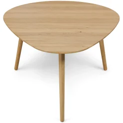 Amoeba 42.5" Coffee Table - White Oak