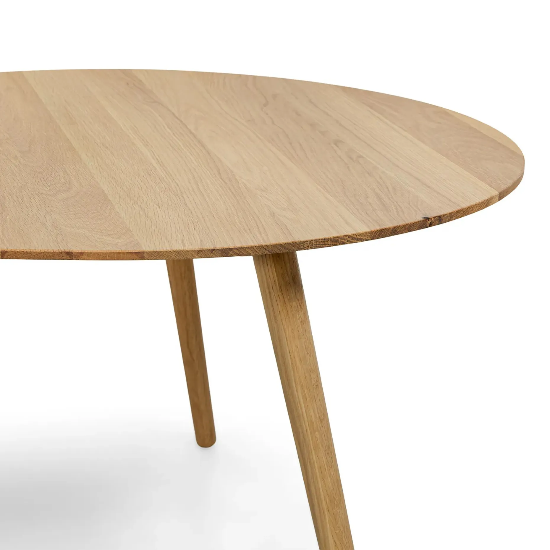 Amoeba 42.5" Coffee Table - White Oak