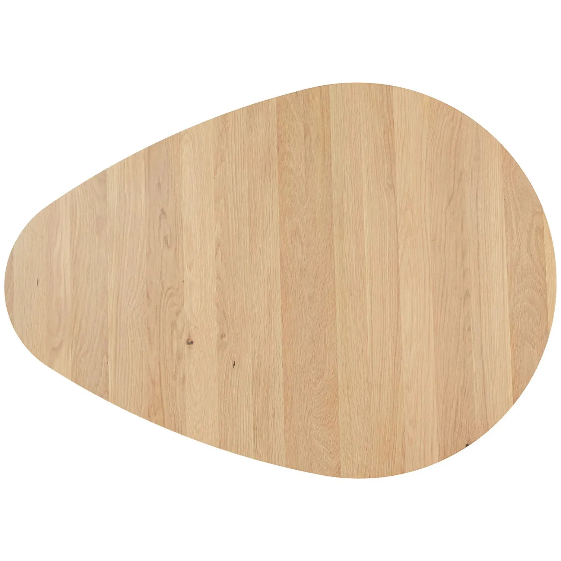Amoeba 42.5" Coffee Table - White Oak