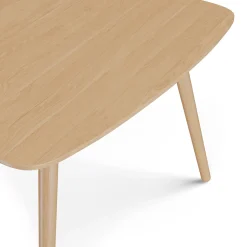 Amoeba 35" Coffee Table - White Oak