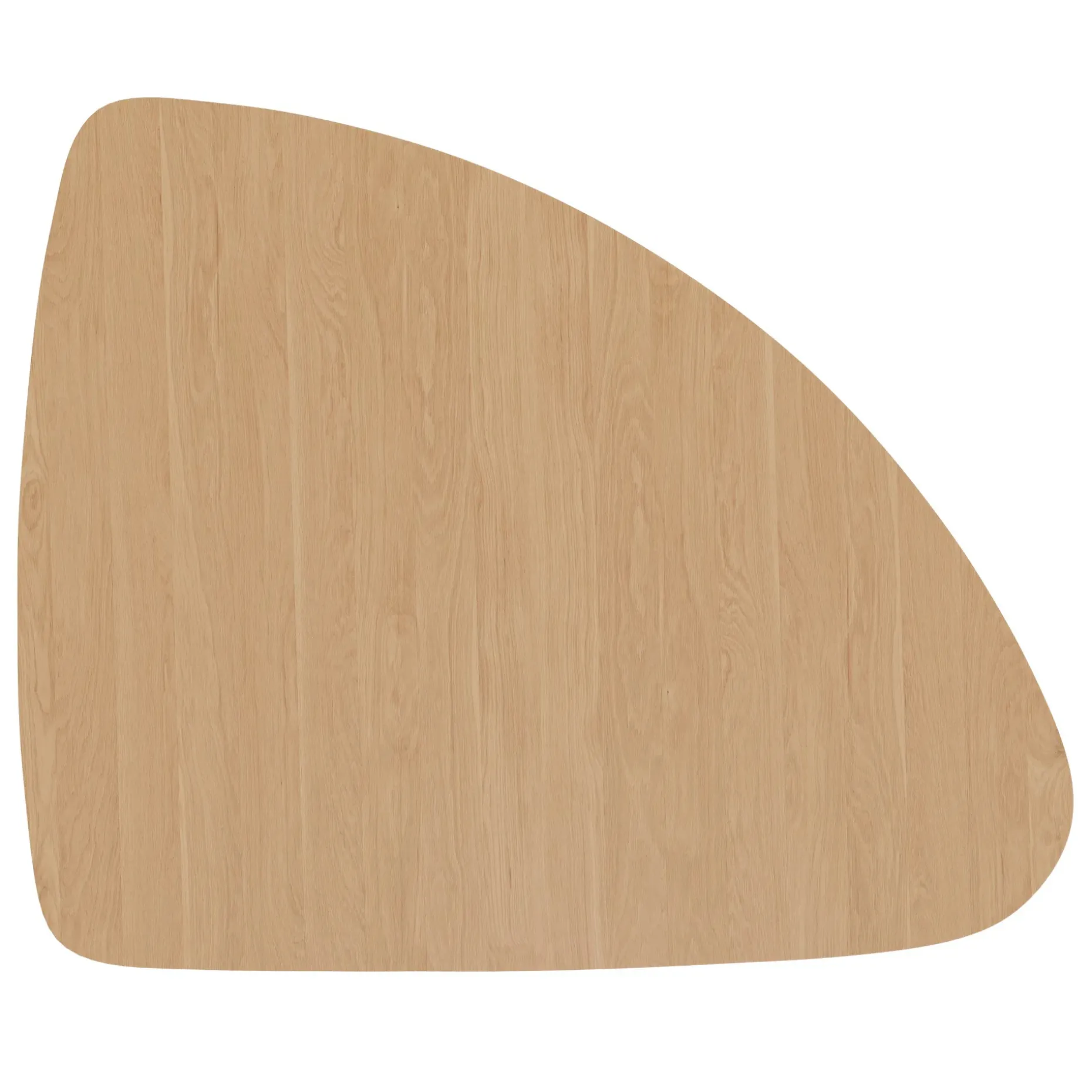 Amoeba 35" Coffee Table - White Oak