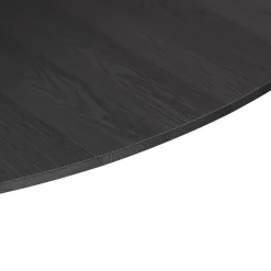 Amoeba 35.5" Round Coffee Table - Black