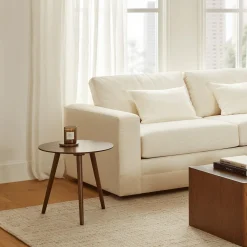 Amoeba Side Table - Walnut