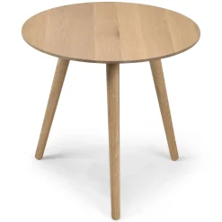 Amoeba Side Table - White Oak